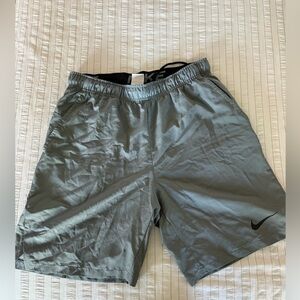 Nike Dri-FIT Silver Performance Shorts